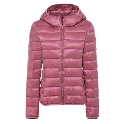 Praktische Steppjacke Kapuze Leicht