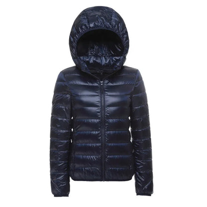 Praktische Steppjacke Kapuze Leicht