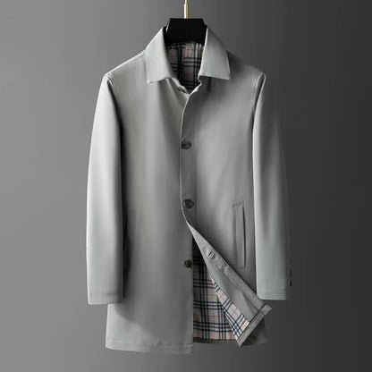 Herren Mantel Klassisch Elegantes Design