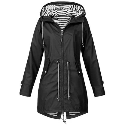 Wasserdichte Regenjacke Damen Outdoor Parka