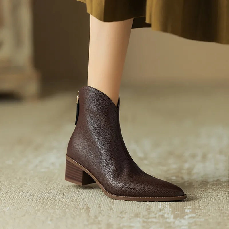 Damenschuhe Stiefeletten Hochabsatz