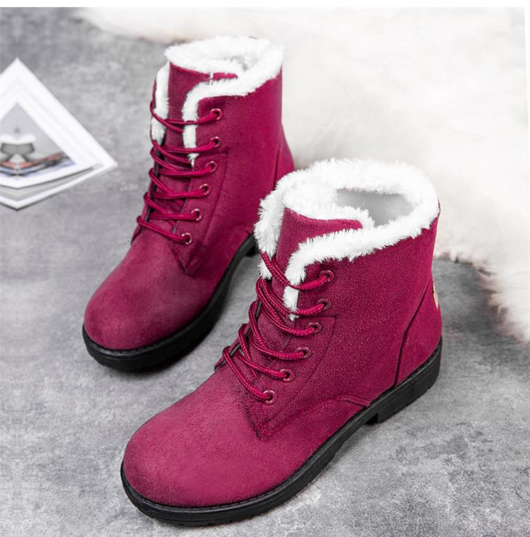 Winterstiefel Damen Schneestiefel Warm