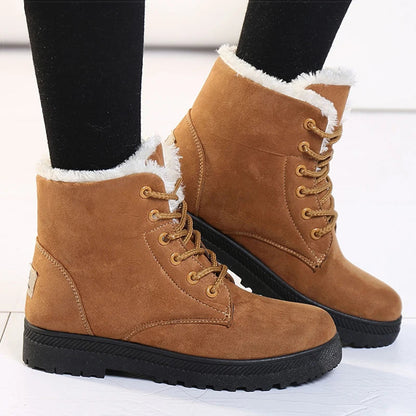 Elegante Damenstiefel Warm Winter