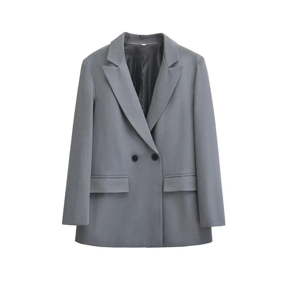 Modische Damenblazer Zweireiher Elegant