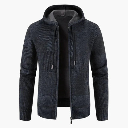 Strickjacke Mit Kapuze - Warme Winterjacke Damen - IdealeKleiden