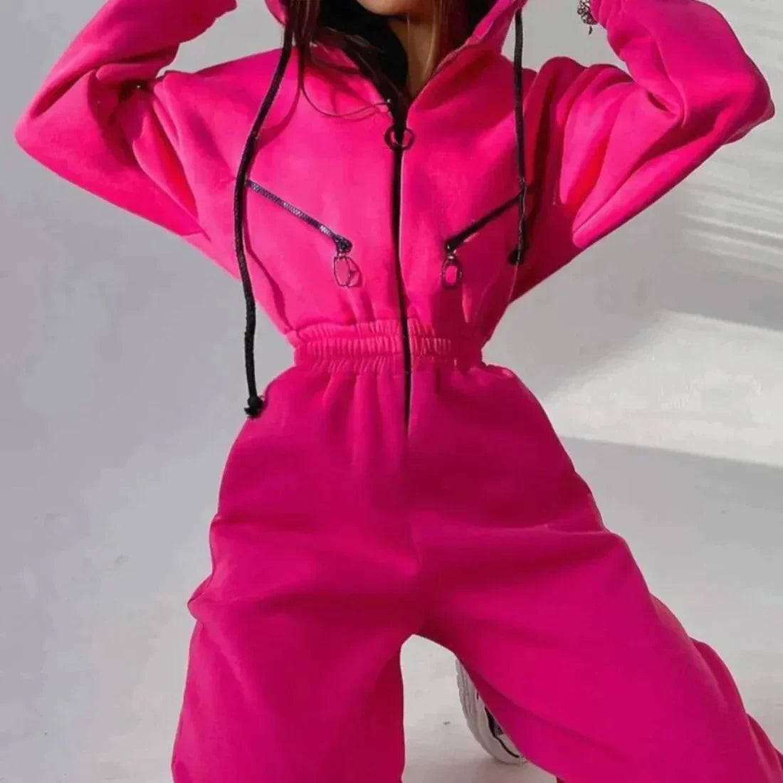 Stylischer Winter-Overall Damen