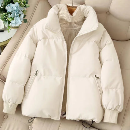 Warmes Winter-Pufferjacke Damen