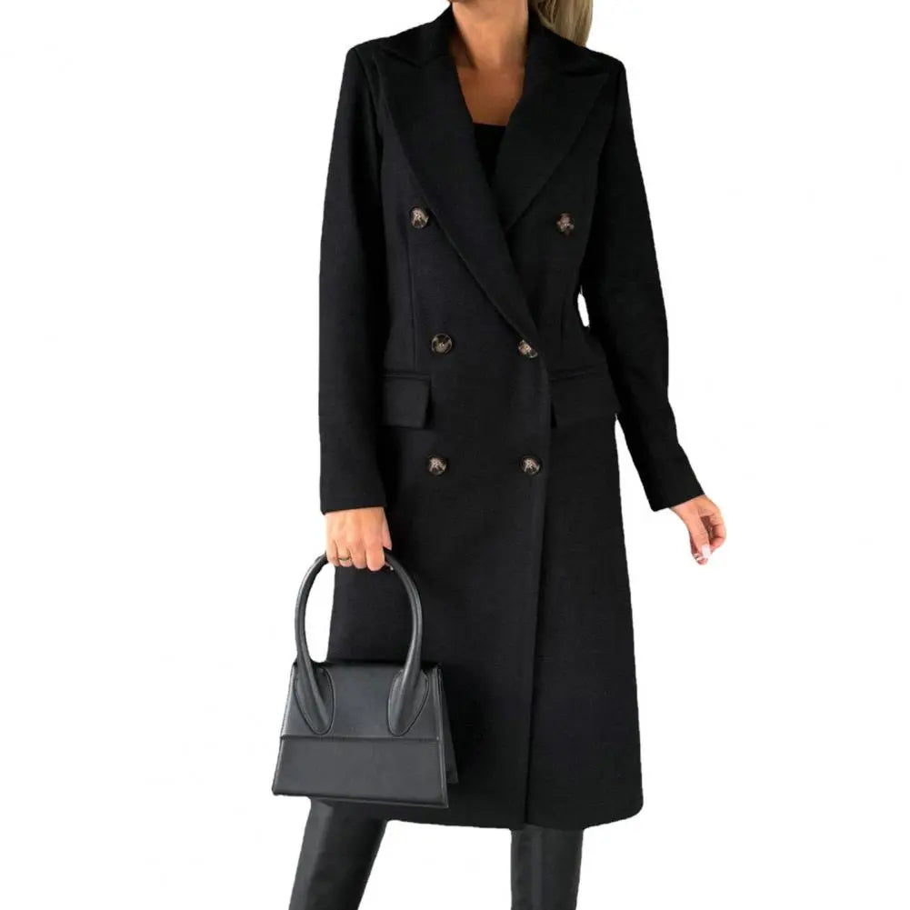 Elegante Damenjacke Lang Modisch