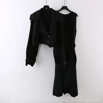 Stilvolles 2-teiliges Set Jacke und Kleid