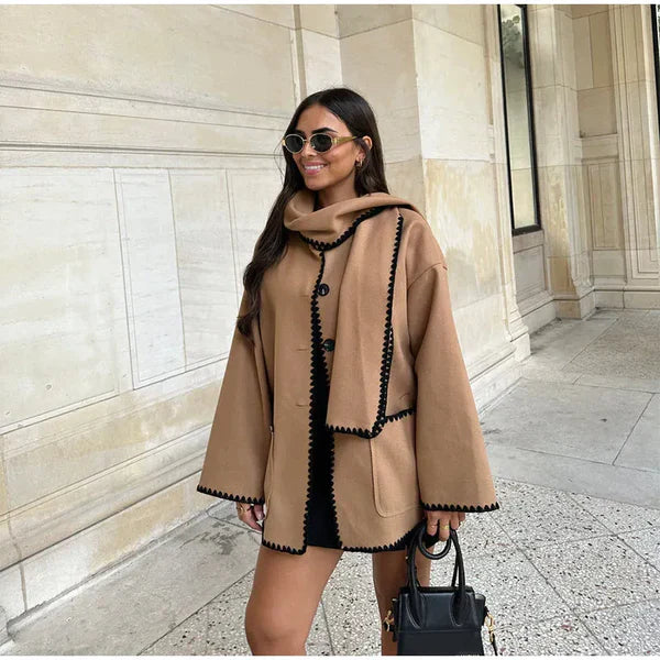 Stylische Frauen Winterjacke Modern