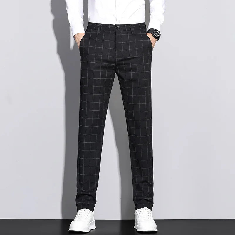 Herren-Hose Streifenmuster Moderner Look