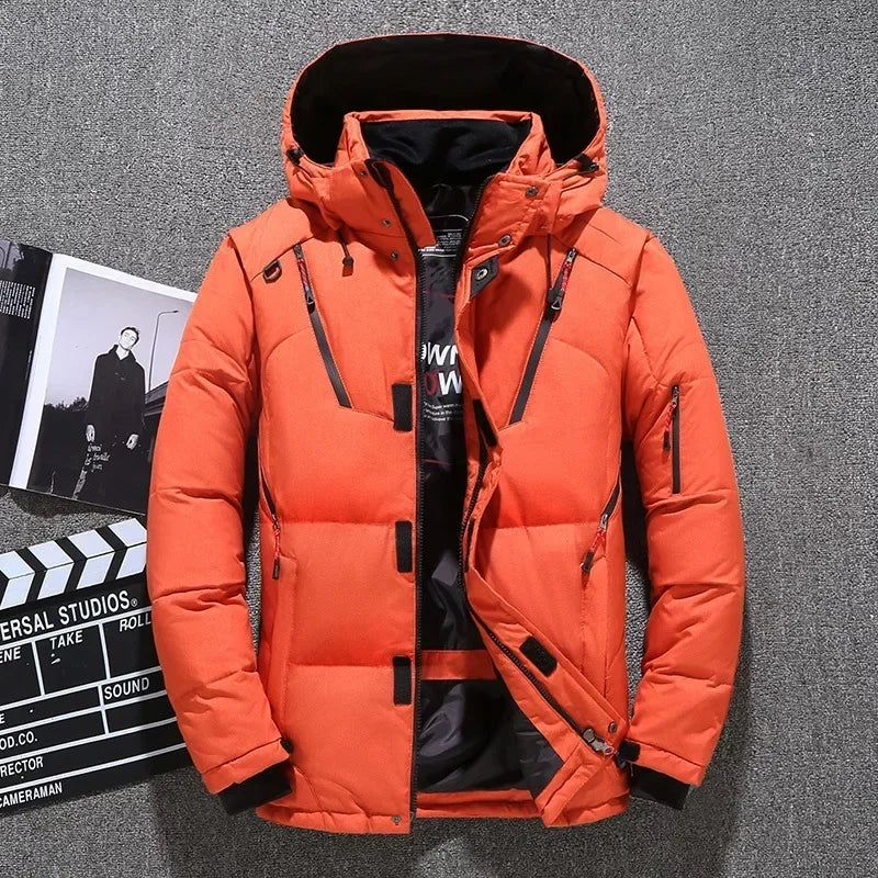 Warme Herren Winterjacke Modern