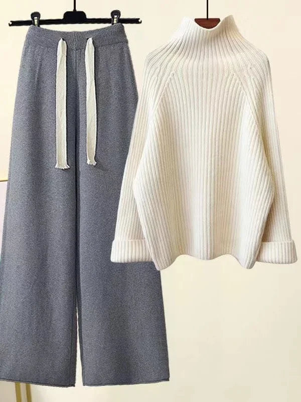 Winterstrickset - Warme Pullover und Hosen Elegant