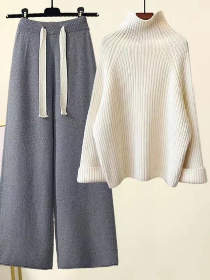 Winterstrickset - Warme Pullover und Hosen Elegant