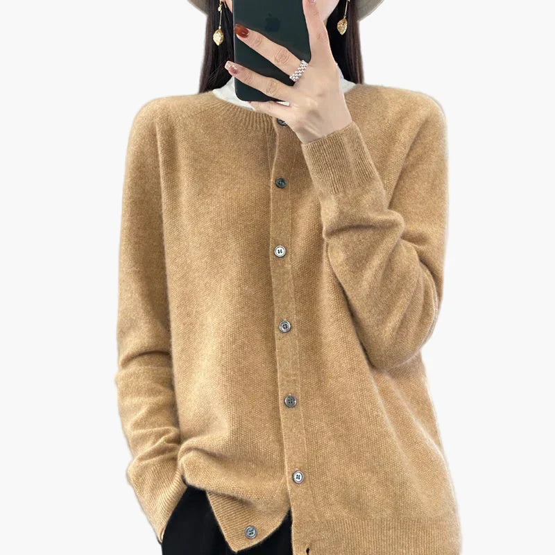 Elegante Strickjacke Cardigan Damen
