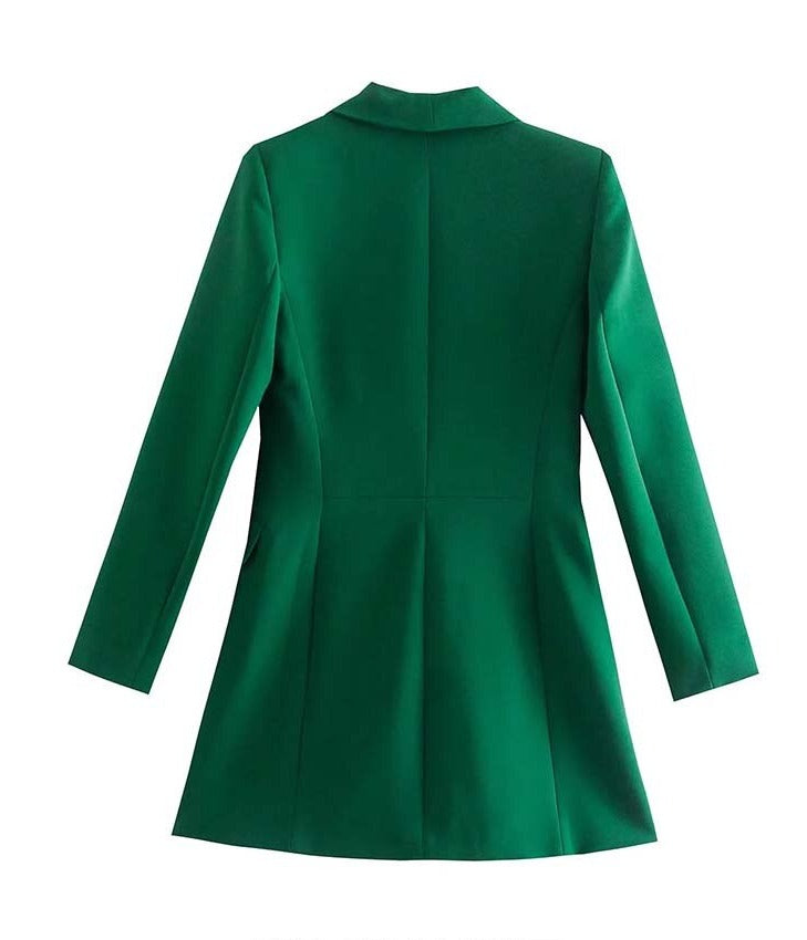 Damen Blazer Langärmlig Elegant - IdealeKleiden