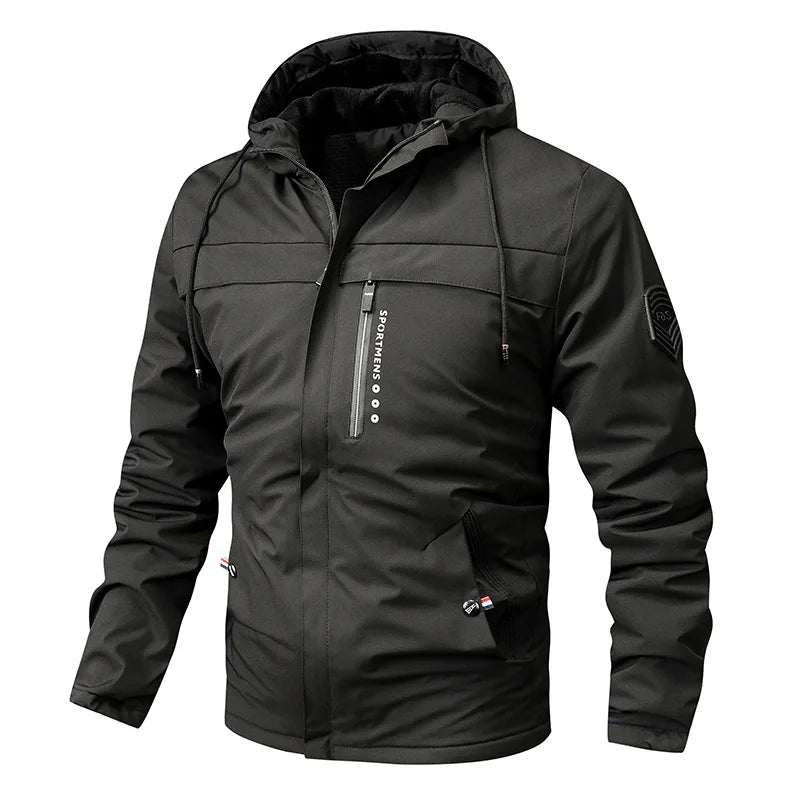 Herren Fleecejacke Outdoor Isolierend Leicht