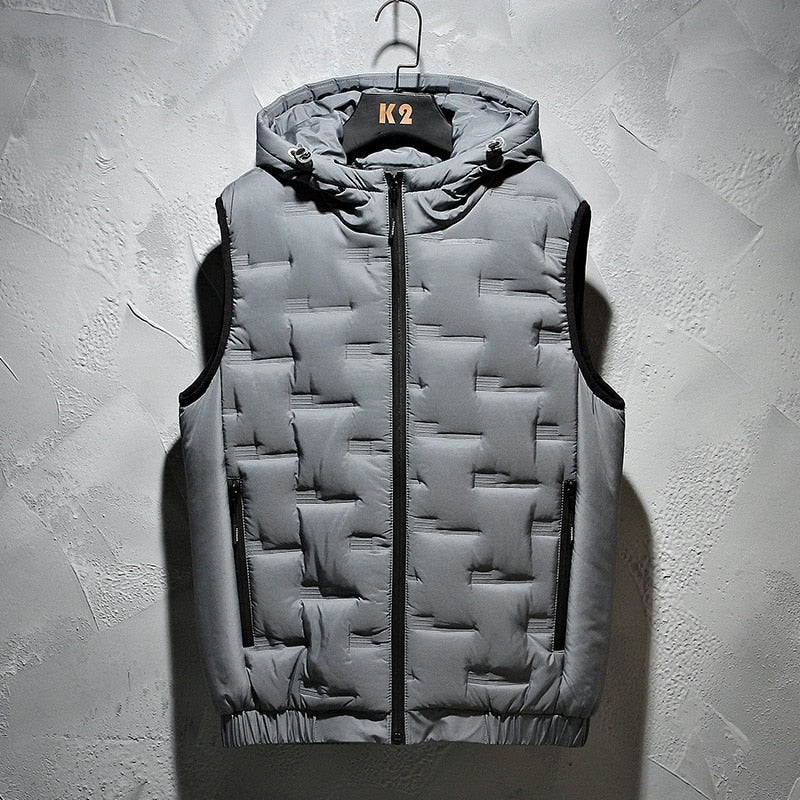 Elegante Kapuzenweste Herren Premium Qualität