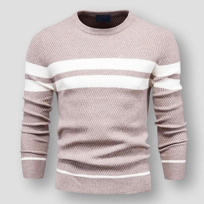 Gemütlicher Streifenpullover Modern Bequem