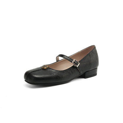 Damen Ballerinas Frühling Elegant Riemen