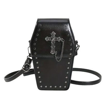 Gothic Crossbody Tasche Klein Sarg Design - IdealeKleiden