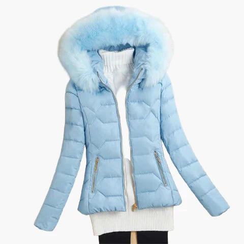 Winter Steppjacke Damen Kapuze Modern