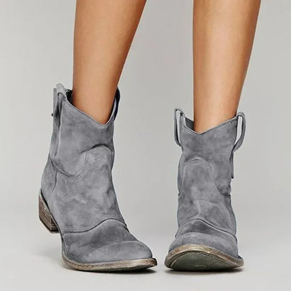 Stilvolle Western Stiefeletten Damenschuhe