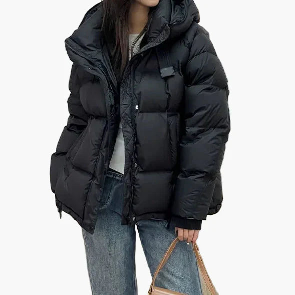 Wintersteppjacke Damen Kapuze
