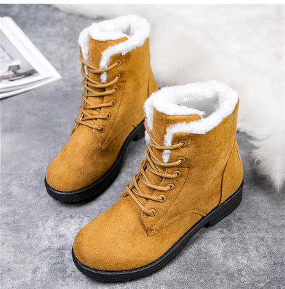 Winterstiefel Damen Schneestiefel Warm