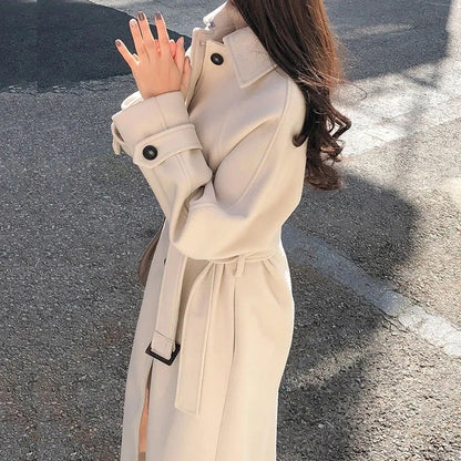 Eleganter Trenchcoat Damen Modern Chic