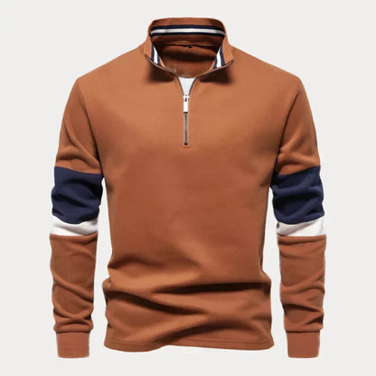 Herren Pullover Modern Streifen Design