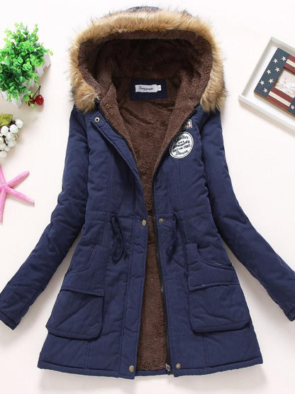 Elegante SlimFit Jacke Gepolstert