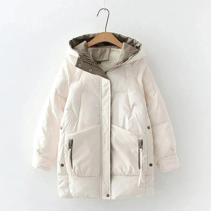 Warme Oversized Daunenjacke Winter - IdealeKleiden