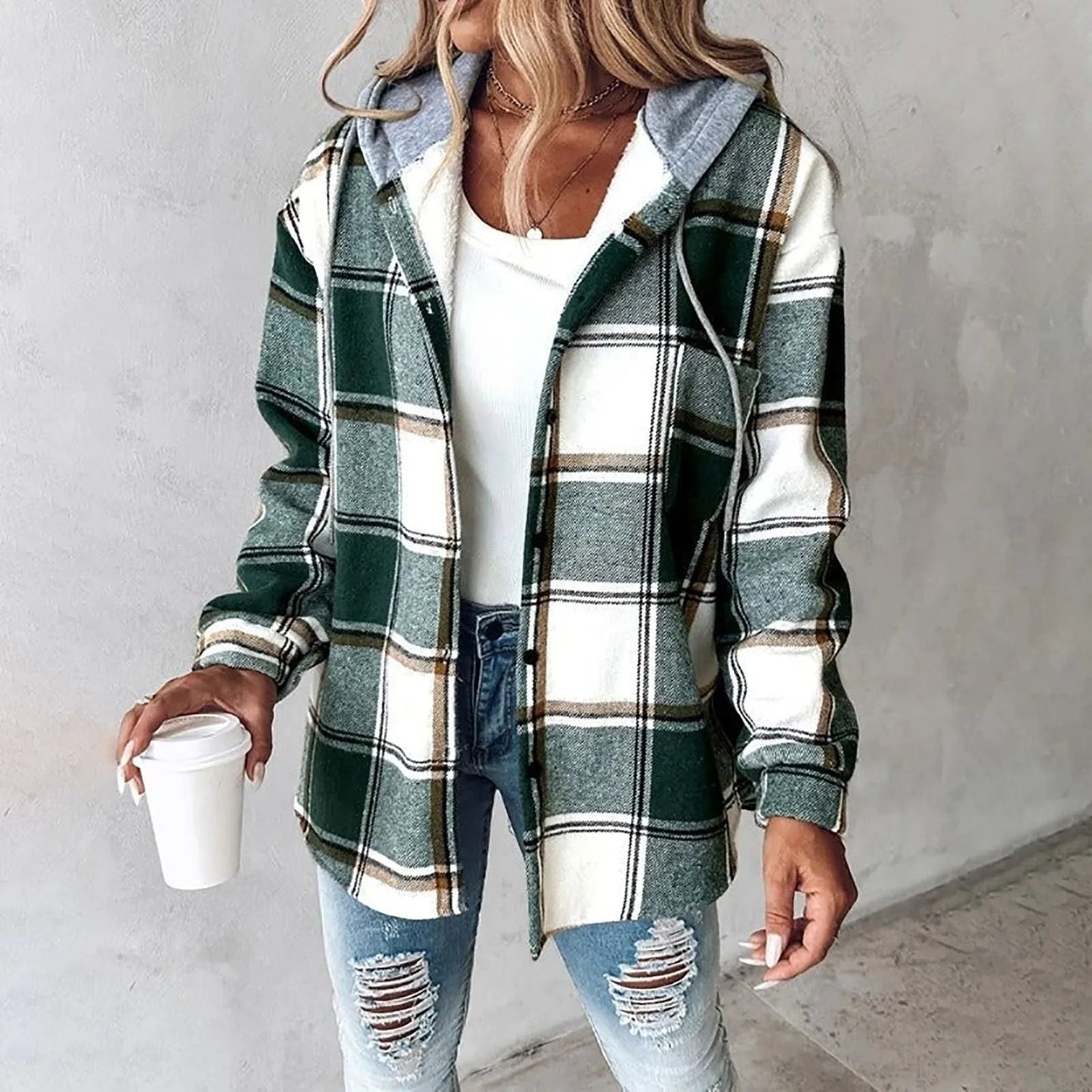 Stilvolle Frauenjacke Elegant Lässig