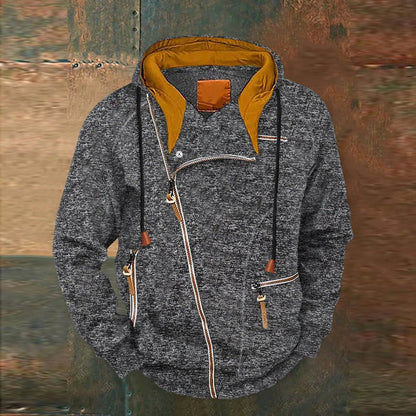 Stylischer Herren Pullover Winterjacke