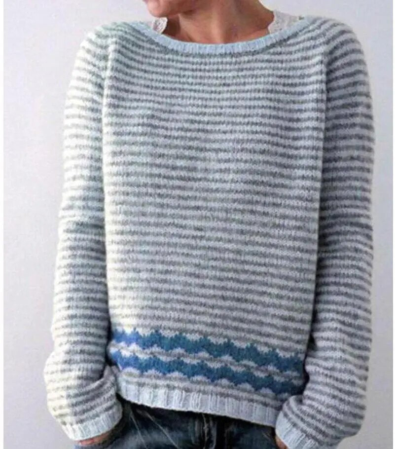 Retro Sweatshirt Stilvoll Komfortabel Damen