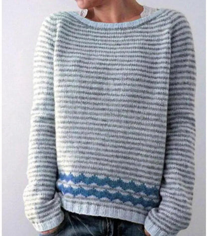 Retro Sweatshirt Stilvoll Komfortabel Damen