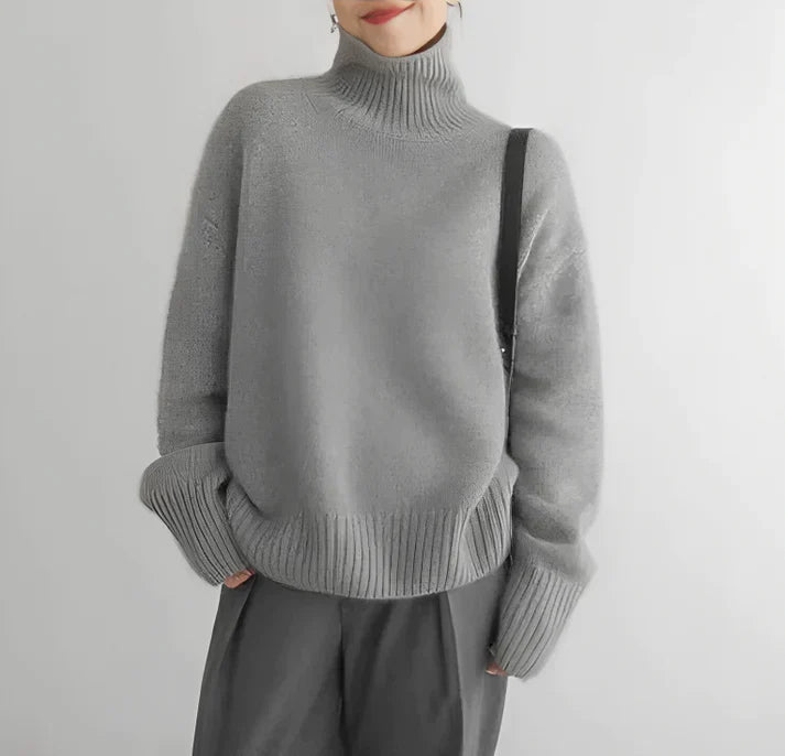 Moderne Rollkragenpullover Frühjahr Trendy