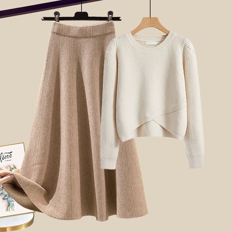 Stilvolles Kleid Set Damenmode Modern