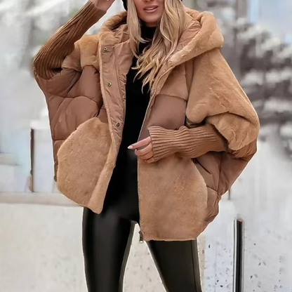Damen Winterjacke Warm Verzierend