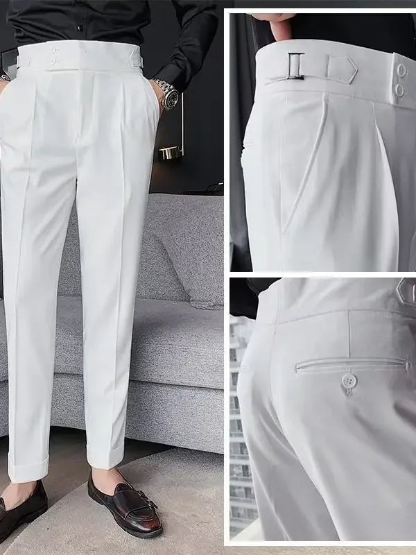 Elegante Damen Hose Chic Schnitt - IdealeKleiden