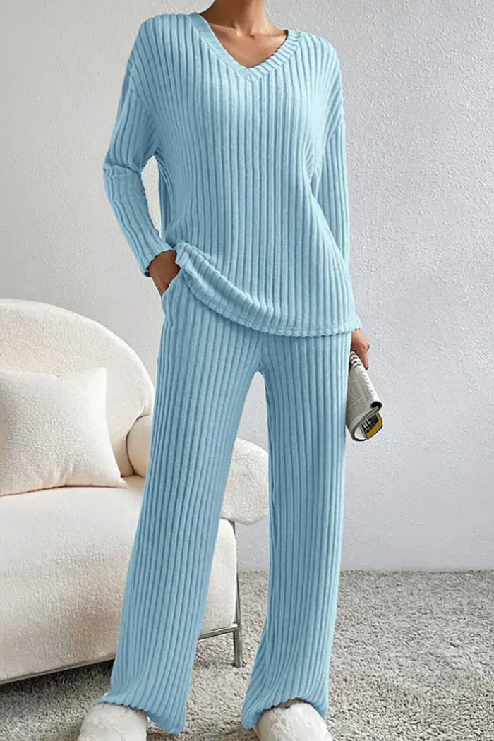 Damen Lounge Set 2-teilig Baumwolle