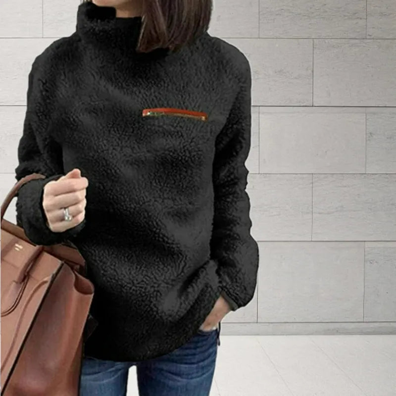 Warme Frauenpullover Winter