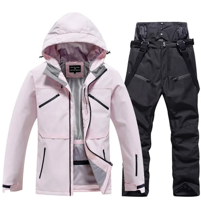 Unisex Skianzug 2-teilig Warm Funktionell