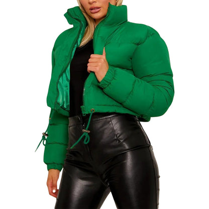 Nataliea - Wattierte Winterjacke Damen Warm