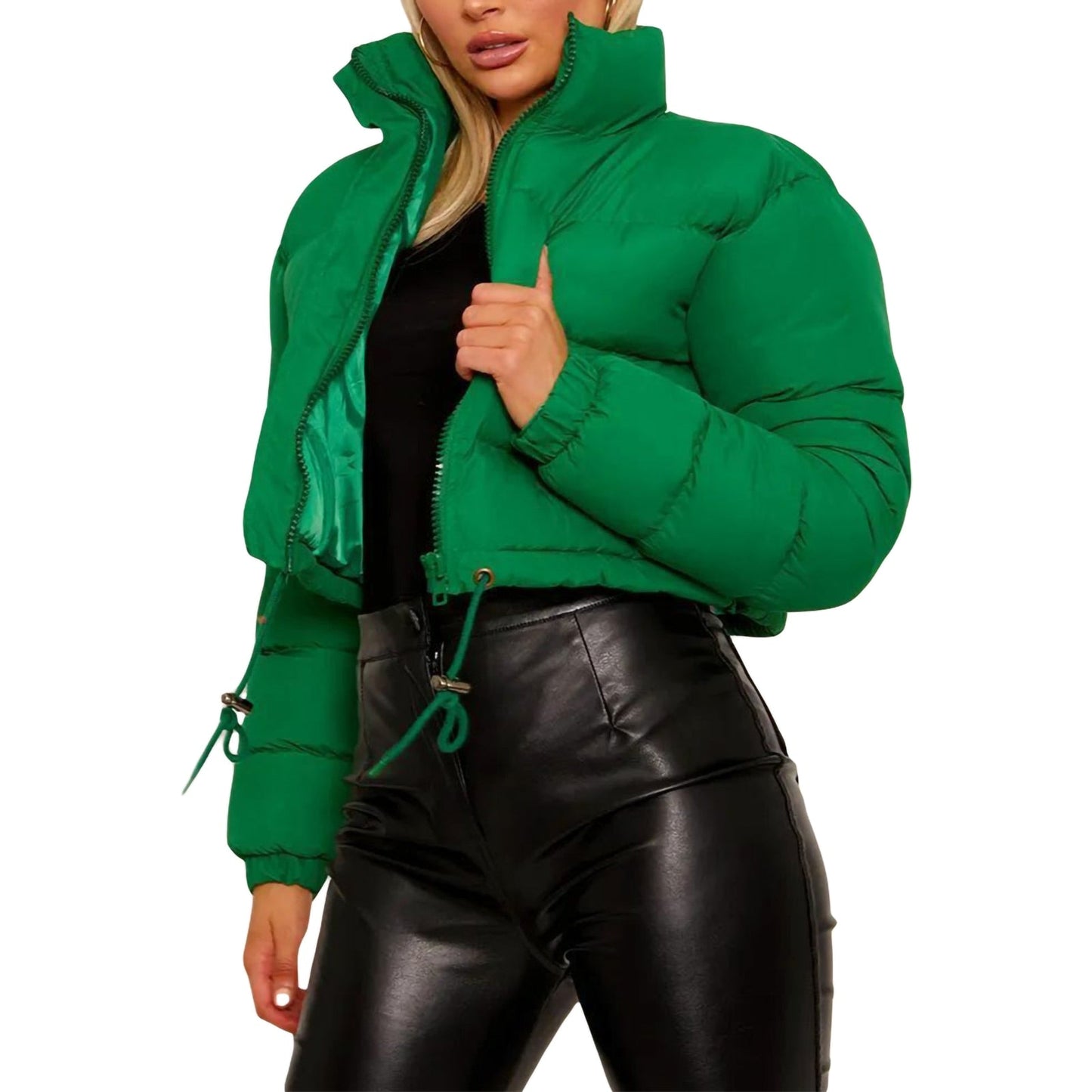 Warme Winterjacke Damen Gepolstert