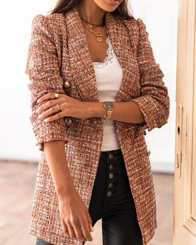 Eleganter Damen Blazer Herbst Mode
