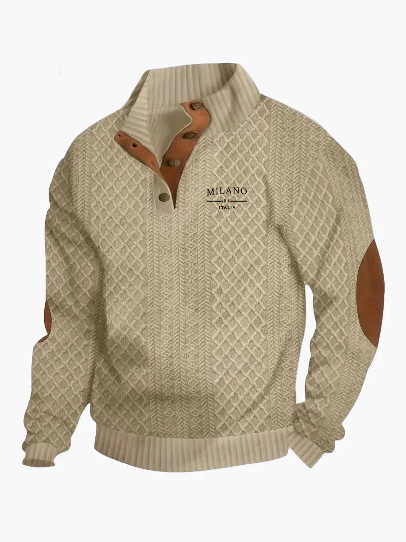 Stilvoller Strickpullover Italienisch Vintage Look - IdealeKleiden