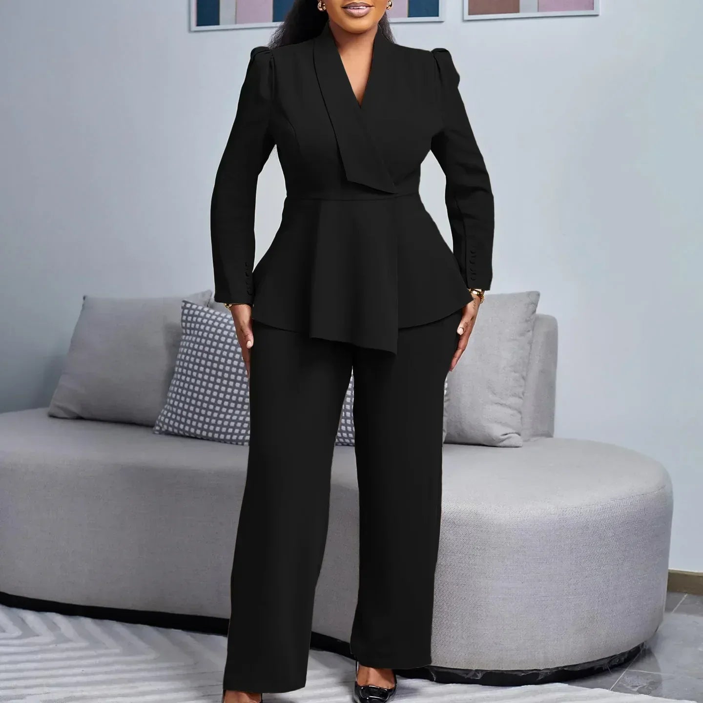 Damen Business Anzug Maßgeschneidert Elegant