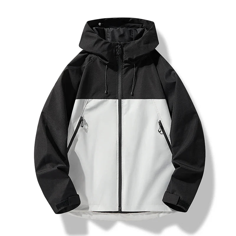 Herren Outdoor Jacke Wasserdicht Winddicht